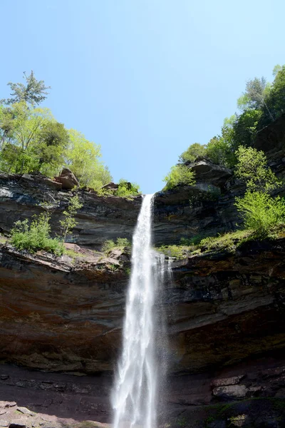 Vyhledávání Horní Části Kaaterskill Falls — Stock fotografie