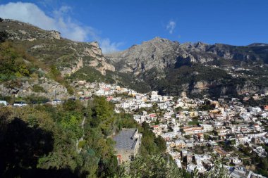 Positano doğal Overlook üzerinden