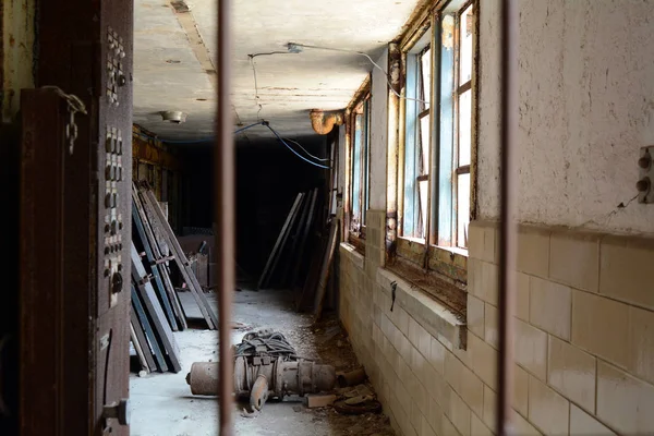 Utility Room Abandoned Prison — Stock Photo, Image