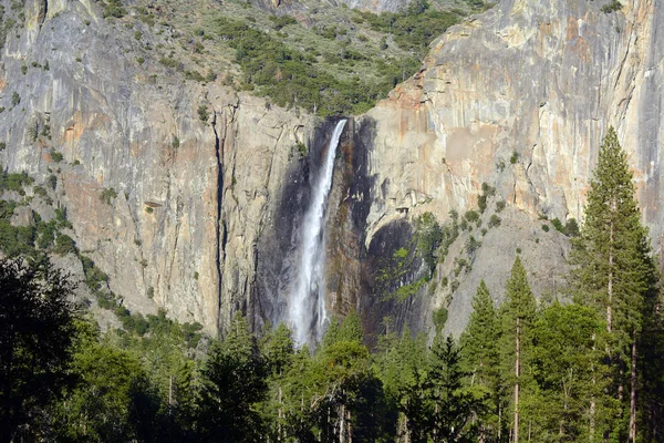 Bridal Veil Falls Yosemite National Park Usa — Stockfoto