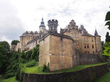 Görünüm Frydlant Castle, Çek Cumhuriyeti.