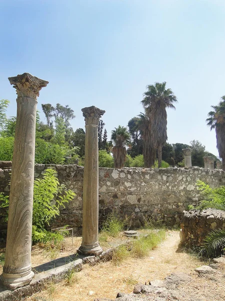 Agora Arkeologiska Platsen Grekland Kos Island — Stockfoto