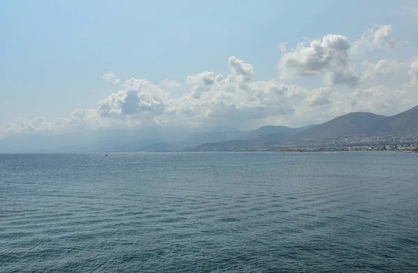 Uma Vista Costa Ilha Grega Creta — Fotografia de Stock
