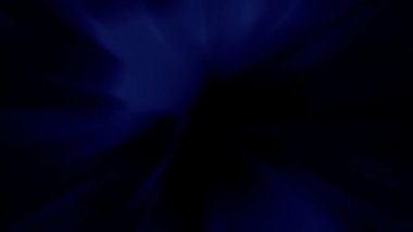 dijital video kırpmak-in siyah arka plan üzerine hareket soyut Mavi ışıklar.