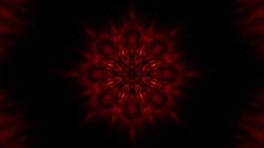 Soyut yıldız şekillerle lopping sürekli değişen arka plan video klip.