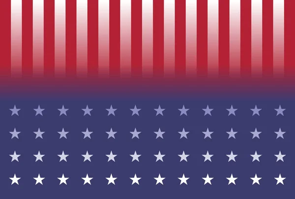 Abstract Flag of USA, illustration background