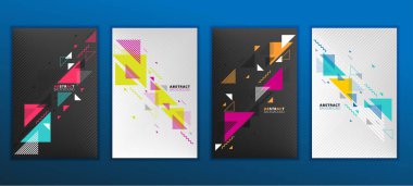 Soyut kompozisyon, kartvizit 