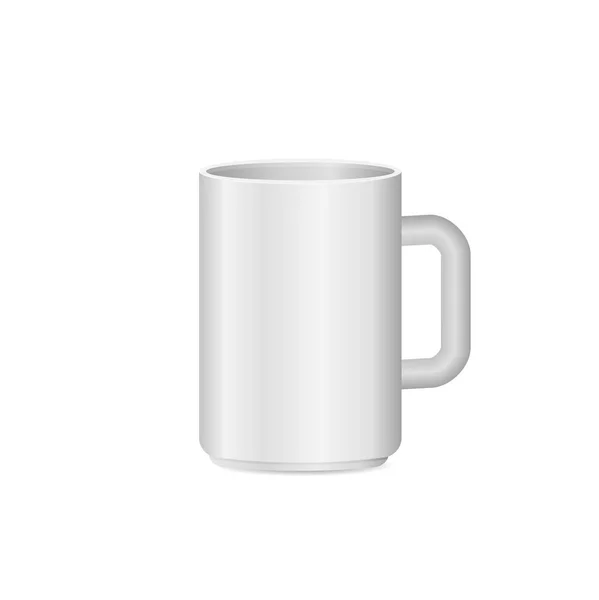 Illustration Der Tasse Isoliert Auf Weißem Hintergrund — Stockvektor