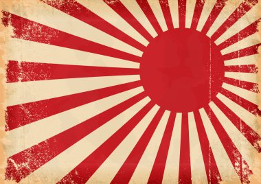 Ulusal Japon bayrağı çizimi