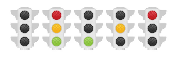 Vectorillustratie Van Traffic Light — Stockvector