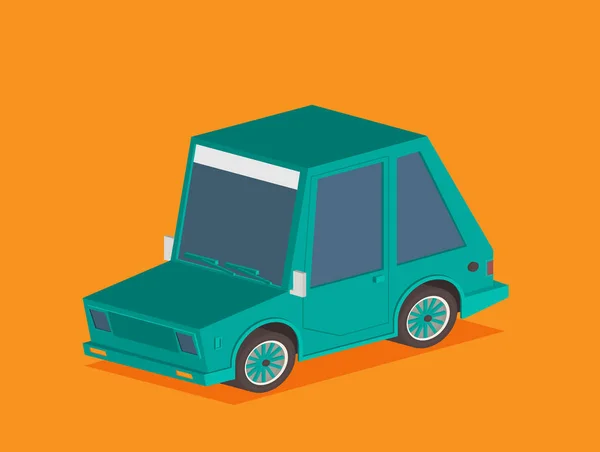 Icono Del Coche Ilustración Del Vector — Vector de stock