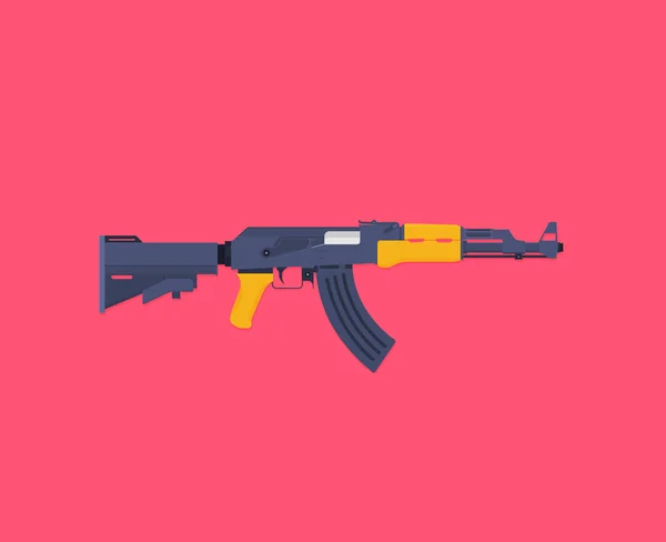 AK-47 pistol — Stock vektor