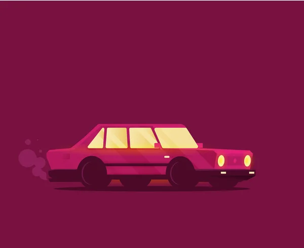 Ilustração Vetor Ícone Carro — Vetor de Stock