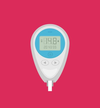 Banyo ölçeğinin vektör çizimi