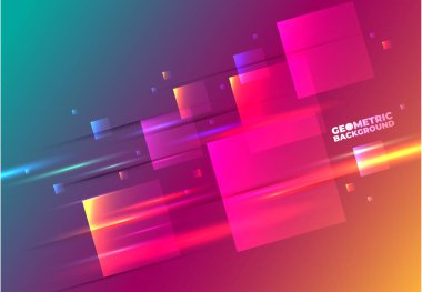 Web ve tasarım için teknolojik arkaplan renk vektörü