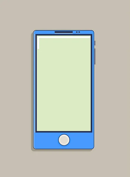 Vectorillustratie Van Moderne Smartphone — Stockvector