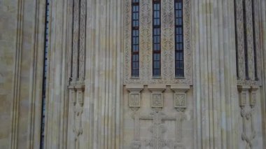 Holy Trinity Katedrali windows. Tbilisi. Gürcistan