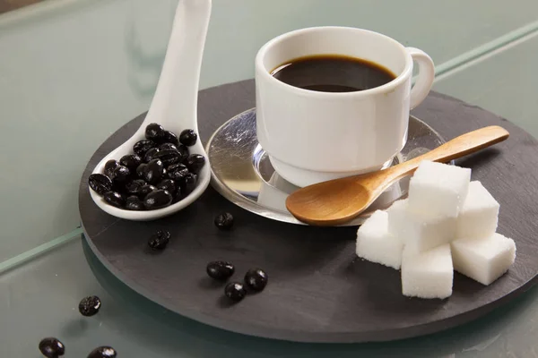 Taza de cafe para desayunar