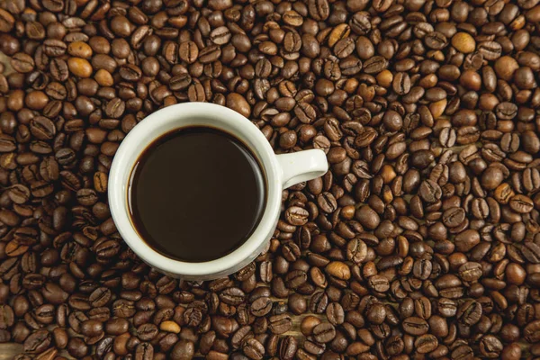 Kahve doğal kahve çekirdekleri ile