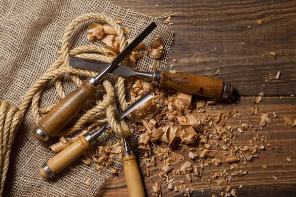 Herramientas para la carpintera 