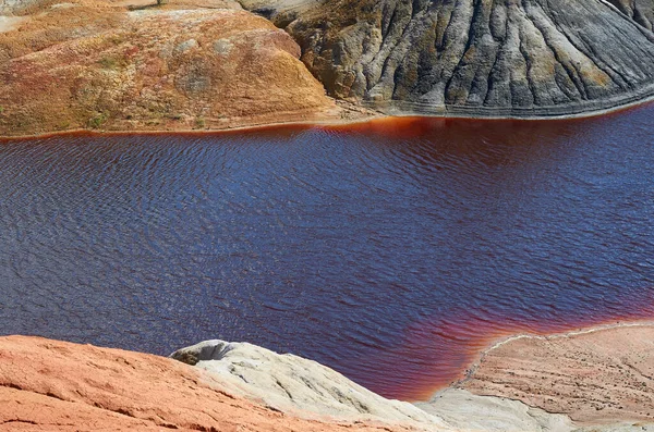 Montañas Arcilla Roja Los Urals Other Planeta Color Del Hierro — Foto de Stock