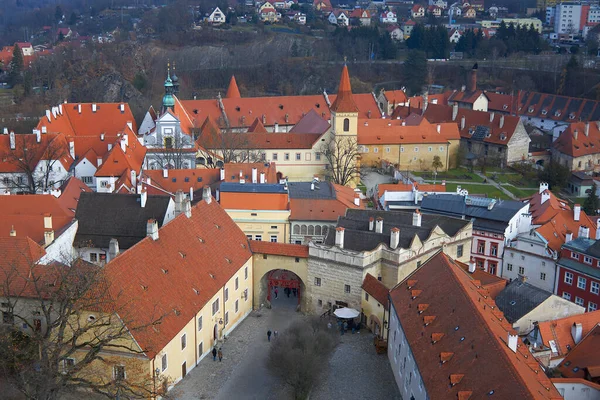 Puste ulice Republiki Czeskiej podczas pandemii covid-19 — Zdjęcie stockowe