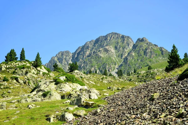 Bela Paisagem Montanhosa Reserva Natural Nacional Neouvielle Pirinéus Franceses — Fotografia de Stock