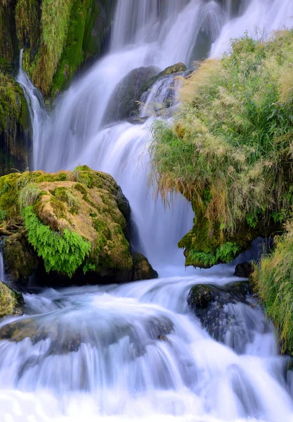 Belle Cascade Kravice Sur Rivière Trebizat Bosnie Herzégovine — Photo