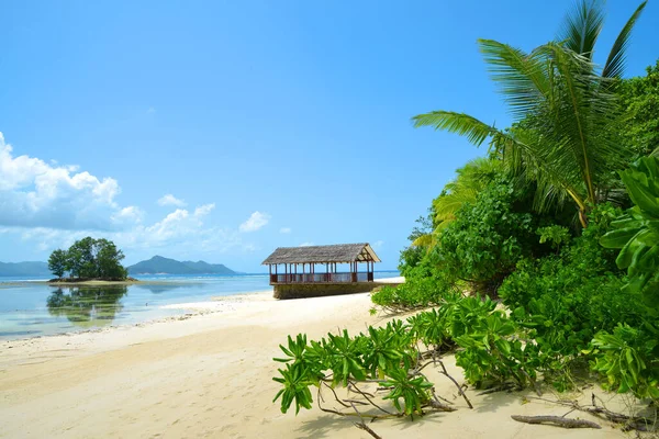 Anse Union Strand Digue Island Indiai Óceán Seychelles — Stock Fotó