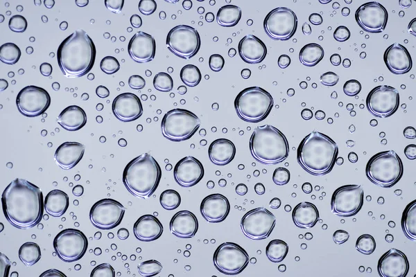 Vízcsepp Ablaküvegen Eső Után Mint Háttér — Stock Fotó