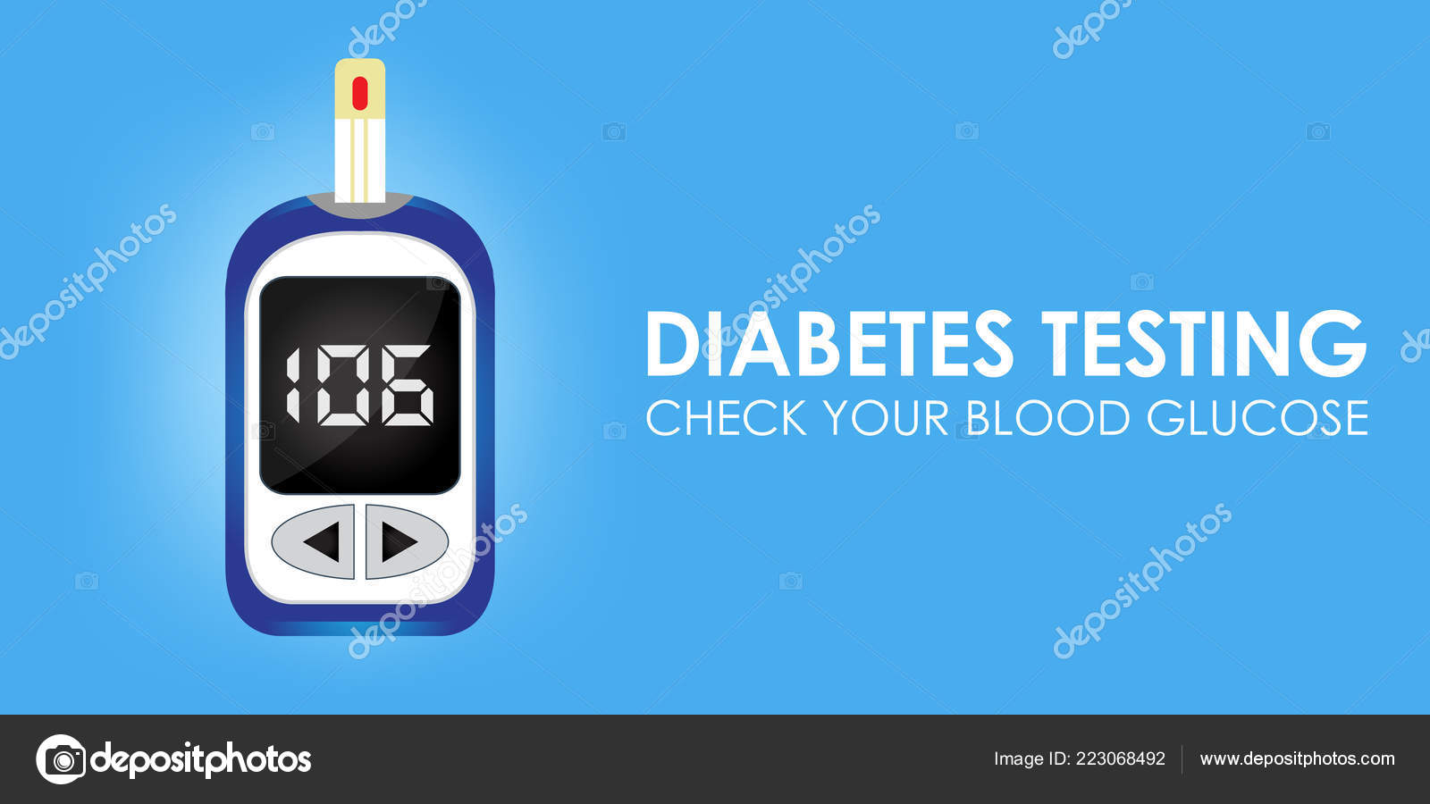 diabetes awareness wallpaper creative vector illustration diabetes brochure template