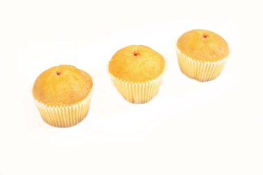 lezzetli kek kek, beyaz arka plan üzerinde izole.