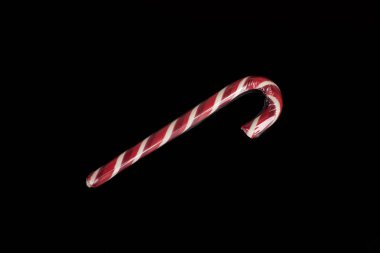 Siyah arka plan, fotoğraf Studio geleneksel Noel candy.