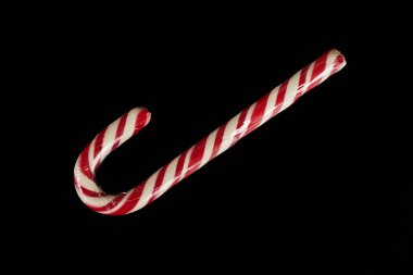 Siyah arka plan, fotoğraf Studio geleneksel Noel candy.