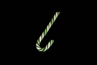 Siyah arka plan, fotoğraf Studio geleneksel Noel candy.