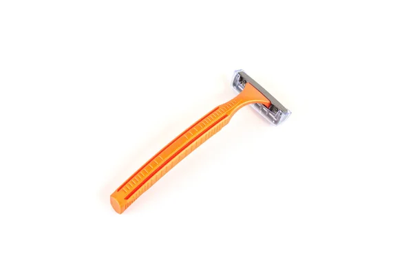 Disposable shaving razor isolated on white background. — Stock Photo, Image