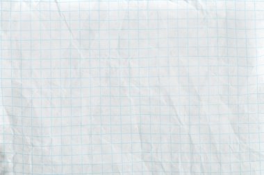 buruşturulmuş bir kağıt parçası