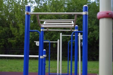 egzersiz donanımları ile açık alan