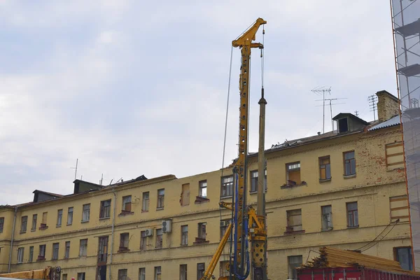 Zniszczenie Starego Domu — Zdjęcie stockowe