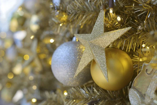Christmas Toys Gorgeous Bokeh Background — Stock Photo, Image