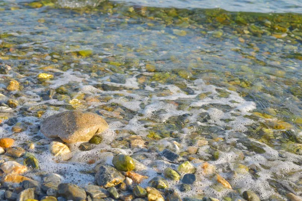 Zee Rotsachtig Strand — Stockfoto