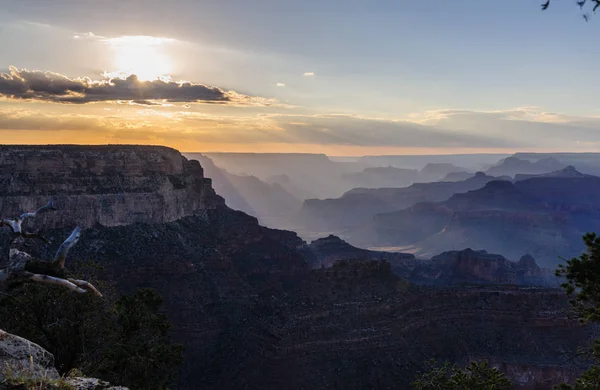 Tramonto al Grand Canyon — Foto Stock