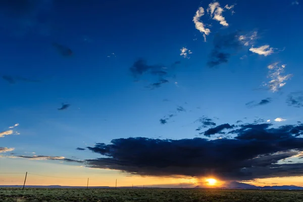 Zonsondergang over Arizona — Stockfoto