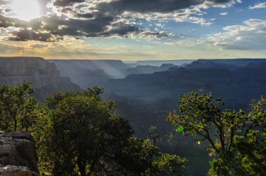 Büyük Kanyon 'da gün batımı