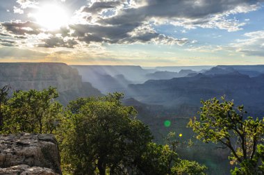 Büyük Kanyon 'da gün batımı