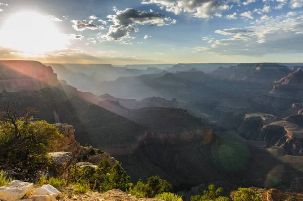 Tramonto al Grand Canyon — Foto Stock