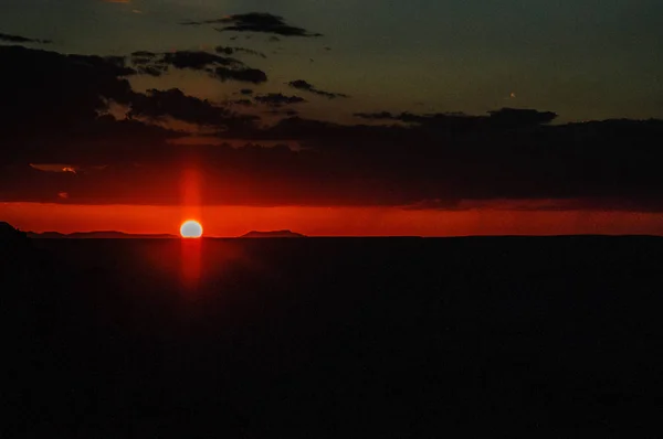 Sonnenuntergang am Grand Canyon — Stockfoto
