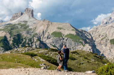 Dolomites içinde fotoğraf çekimi
