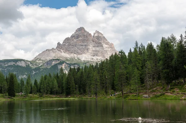 Picos de Montaña del Parque Natural Tre Cime — Foto de Stock