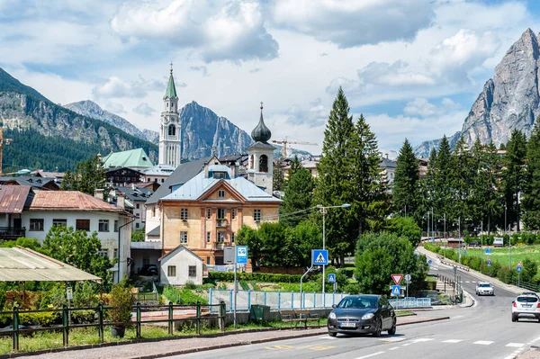 Cortina D Ampezzo — Stock fotografie